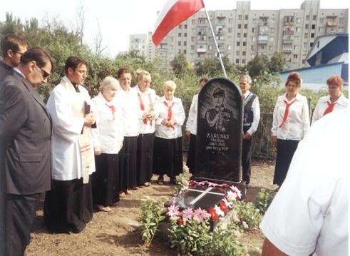 Odsłonięcie nagrobka-pomnika Generała